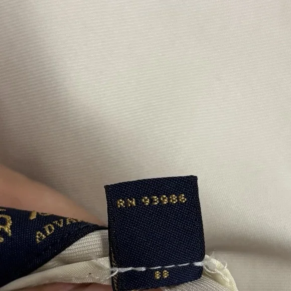 Brooks Brothers Advantage Chino Pants Women's Size 14 Beige 100% Cotton - Picture 12 of 12